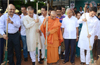Mangaluru : Union Minister Dharmendra Pradhan launches Swachch Bharath campaign of Ramakrishna Missi
